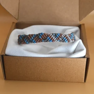 Náramek micro macrame vícebarevný