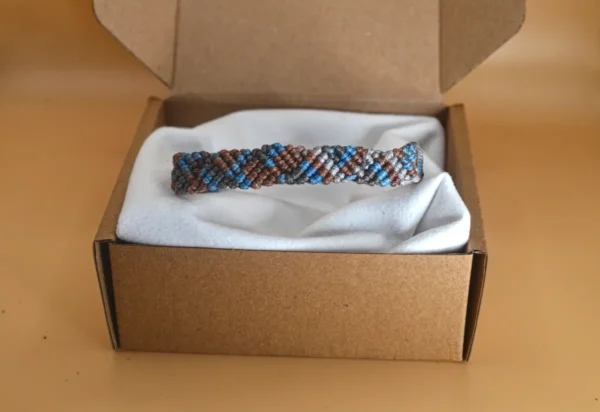 Náramek micro macrame vícebarevný