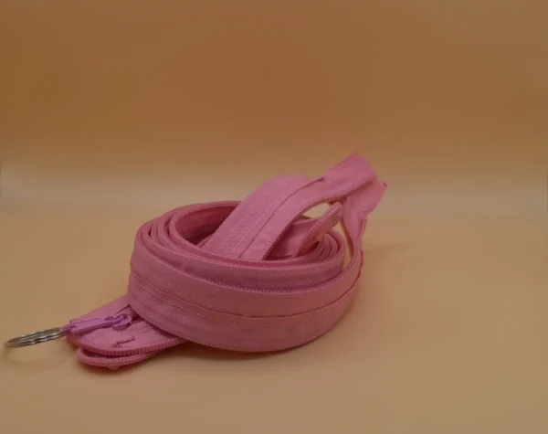 ZIPOVÁ KOSMETICKÁ TAŠTIČKA - SVĚTLE RŮŽOVÁ - Image 4