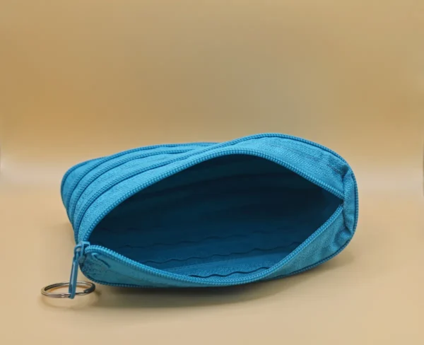 ZIPOVÁ KOSMETICKÁ TAŠTIČKA - TYRKYSOVÁ - Image 2
