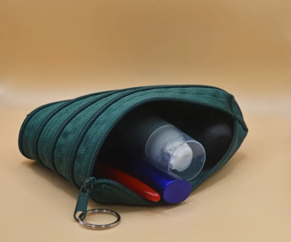 POUZDRO ZE ZIPU - TMAVĚ ZELENÉ - Image 3