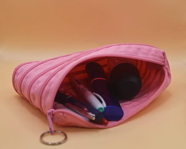 ZIPOVÁ  TAŠTIČKA - SVĚTLE RŮŽOVÁ - Image 3