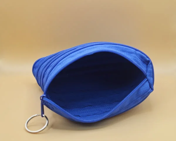 ZIPOVÁ KOSMETICKÁ TAŠTIČKA - MODRÁ - Image 2