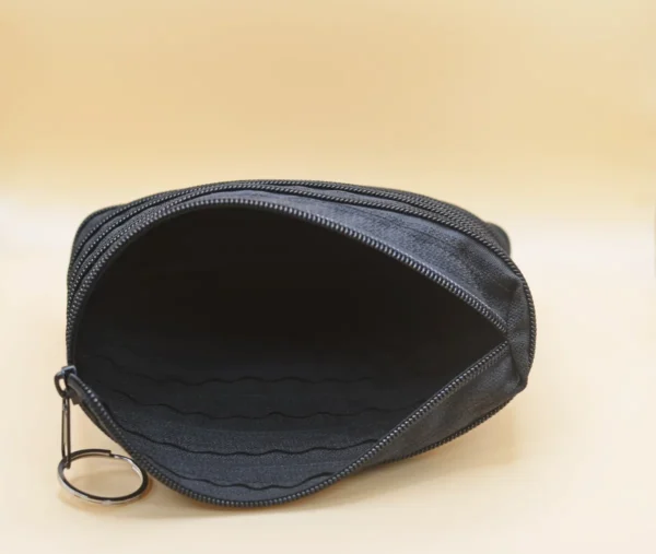 ZIPOVÁ KOSMETICKÁ TAŠTIČKA - ČERNÁ - Image 2