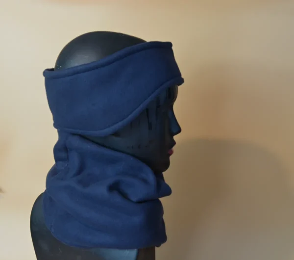 NÁKRČNÍK Z FLEECU - barva tmavě modrá - Image 3