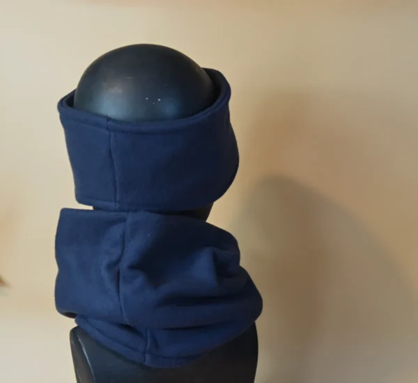 NÁKRČNÍK Z FLEECU - barva tmavě modrá - Image 4