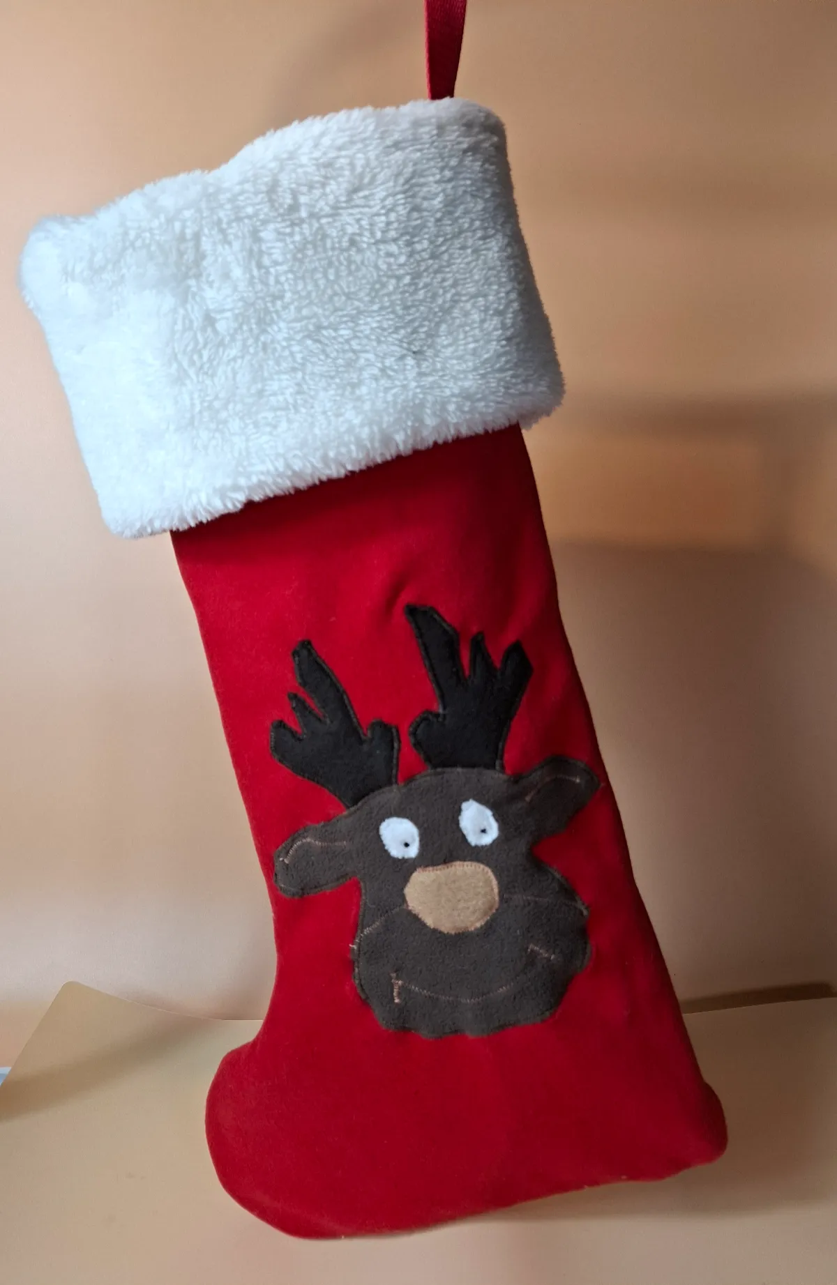 Mikulášská bota na drobnosti, sladkosti ovoce i uhlí pro děti.