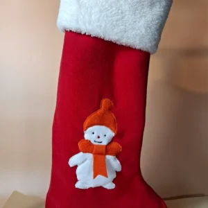 Mikulášská bota na nadílku pro děti.