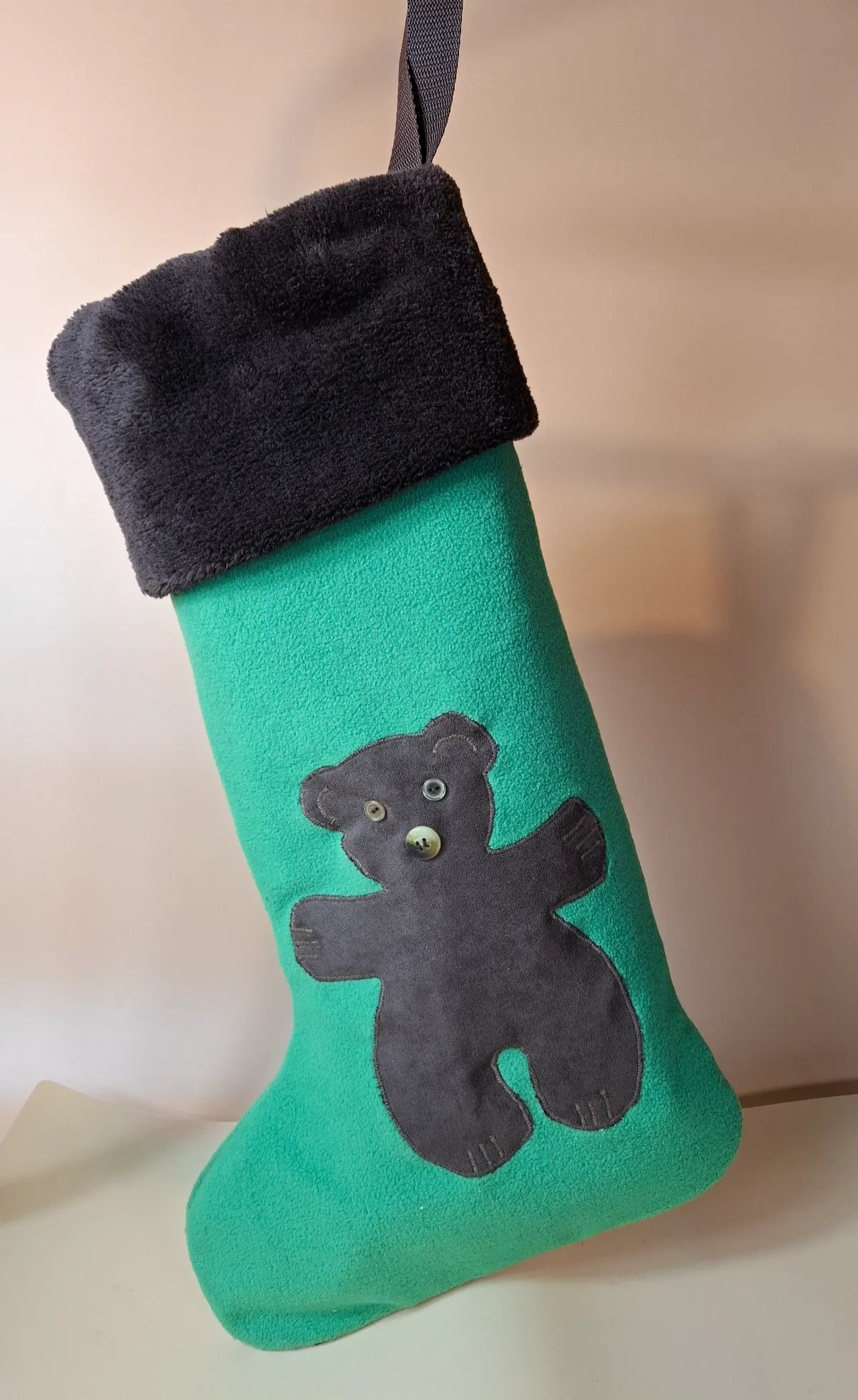 Mikulášská bota - originální dekorace, připravená na nadílku.