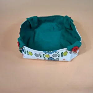 Látkový košíček jako jarní dekorace